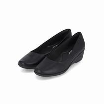 Sapato Piccadilly Ivone Anabela Médio Conforto e Elegância em Cada Passo Nude ou Preto
