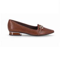 Sapato Piccadilly Maxi Salto Baixo 279038 Feminino - Conhaque Sapato Piccadilly Maxi Salto Baixo 279038 Feminino - Conhaque