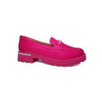 Sapato Piccadilly Mocassim Barbie 760003 Rosa Metalizado