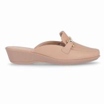 Sapato Piccadilly Mule - Feminino - Nude Sapato Piccadilly Mule - Feminino - Nude