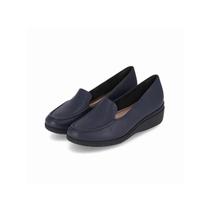 Sapato Piccadilly Salto Anabela 117117 Navy