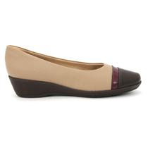 Sapato Piccadilly Sapatilha 143231 Anabela Baixo Feminino