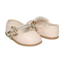Sapato Infantil Feminino Pimpolho Colorê Preto com Brilho - Pamplemousse