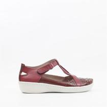 Sapato Plataforma Couro