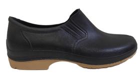 Sapato Polimérico Bidensidade Pu Preto Cob201 Cartom - 43