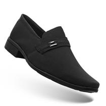 Sapato preto social masculino esporte fino elegante