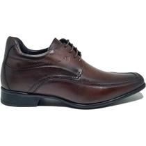 Sapato Rafarillo Vegas Alth Você+Alto 7cm Marrom 3206 Couro