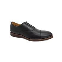 Sapato Reserva Oxford de Couro Genebra R75048 Preto