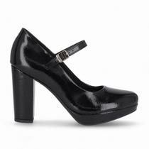 Sapato Salto Alto Piccadilly 844002 Feminino - Preto