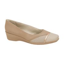 Sapato Salto Anabela Feminino ComfortFlex