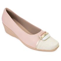 Sapato Salto Anabela Piccadilly PD22-14318 Sapato Salto Anabela Piccadilly PD22-14318