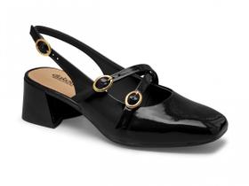 Sapato Salto Bloco Aberto Dakota D0081 Feminino Sapato Salto Bloco Aberto Dakota D0081 Feminino