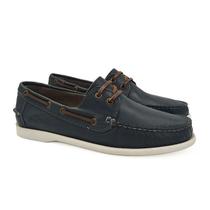 Sapato Samello Deckshoes Gran Couro Latego Marinho Dockside Sapato Samello Deckshoes Gran Couro Latego Marinho Dockside