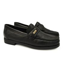Sapato Samello Monza Mocassim Senno Loafer Preto Couro Floater Sapato Samello Monza Mocassim Senno Loafer Preto Couro Floater