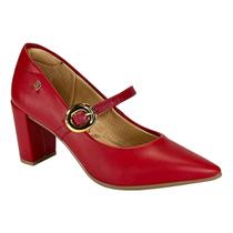 Sapato Santinelli Scarpin Boneca 1544-075 Vermelho Rubi
