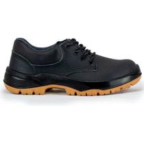 Sapato Sapatão Segurança De Amarril Pedreiro Bico Pvc