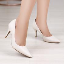 Sapato scarpan perfil branco feminino 2292i24-lne