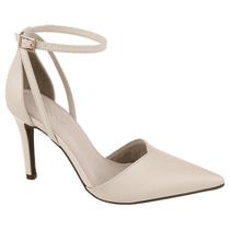 Sapato Scarpin Aberto Feminino Bebece Salto Bico Fino