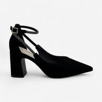 Sapato Scarpin Bebecê Nobuck Preto Sapato Scarpin Bebecê Nobuck Preto