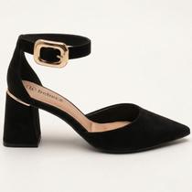 Sapato Scarpin Bebecê Nobuck Preto Sapato Scarpin Bebecê Nobuck Preto