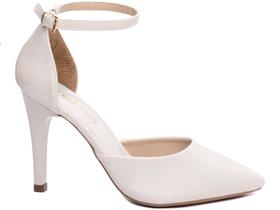 Sapato Scarpin Bege Salto Alto Fino 10 cm Vermelho Festa Branco Sexy Clássico Preto Social Verniz
