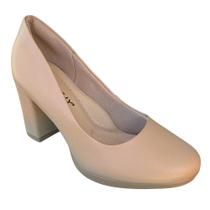 Sapato Scarpin Fem Piccadilly Napa Nude Claro 130185-341 Sapato Scarpin Fem Piccadilly Napa Nude Claro 130185-341
