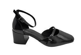 Sapato Scarpin Feminino Com Salto Bloco Offline 5700.23943 Sapato Scarpin Feminino Com Salto Bloco Offline 5700.23943