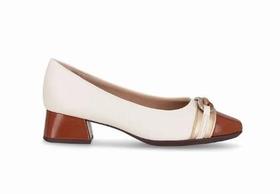 Sapato Scarpin Feminino Com Salto Bloco Piccadilly 160099