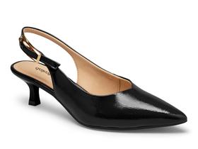 Sapato Scarpin Feminino Dakota Slingback Em Verniz D0092 Sapato Scarpin Feminino Dakota Slingback Em Verniz D0092