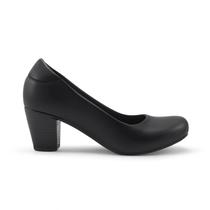 Sapato Scarpin Feminino FootFlex Salto Médio Confortável