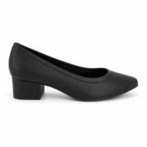 Sapato Scarpin Feminino Modare Ultraconforto Salto Bloco Baixo