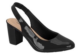 Sapato Scarpin Feminino Modare Verniz Salto Bloco Grosso 7377.120.13488 Sapato Scarpin Feminino Modare Verniz Salto Bloco Grosso 7377.120.13488