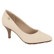 Sapato Scarpin Feminino Ortopédico Modare Ultraconforto Social Salto Médio Bico Fino Original