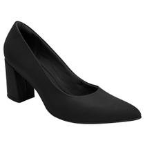 Sapato Scarpin Feminino Piccadilly 745135 Salto Grosso