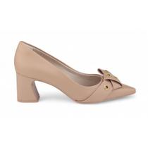 Sapato Scarpin Feminino Ramarim 25-16104 Salto Bloco