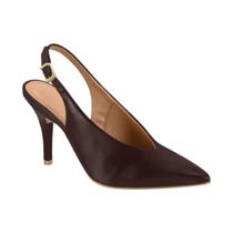 Sapato Scarpin Feminino Salto Fino Aberto Vizzano 1184.1726 - Preto - 35