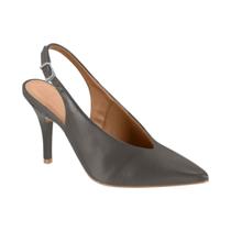 Sapato Scarpin Feminino Salto Fino Aberto Vizzano 1184.1726 - Preto - 35