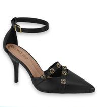 Sapato Scarpin Feminino Salto Fino Beira Rio Conforto 41221492