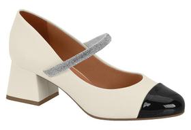 Sapato Scarpin Mary Jane Strass Vizzano 1423103 Feminino