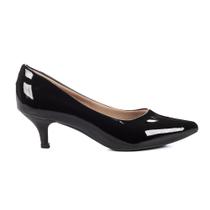 Sapato Scarpin Moda Tânia Confortavel Salto Medio Fino 5 Cm