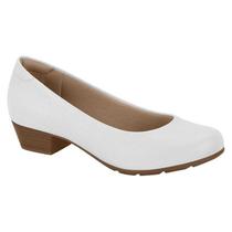 Sapato Scarpin Modare Salto Baixo Grosso ultra conforto Ref. 7032.500