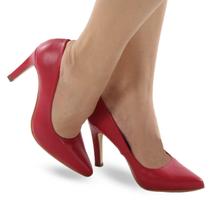 Sapato Scarpin Modarpe Casual Salto Alto Feminino S02