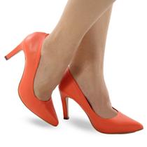 Sapato Scarpin Modarpe Casual Salto Alto Feminino S02