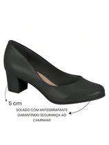 Sapato scarpin napa forrado salto baixo beira rio 4777.409