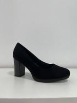 Sapato Scarpin Piccadilly Conforto Salto Alto Bloco 130185 Sapato Scarpin Piccadilly Conforto Salto Alto Bloco 130185