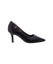 Sapato Scarpin Pixolé Salto Fino Couro Preto Sapato Scarpin Pixolé Salto Fino Couro Preto
