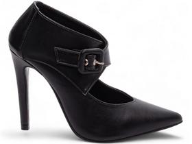 Sapato Scarpin Salto Alto Stiletto Bico Fino Feminino 12 cm Torricella