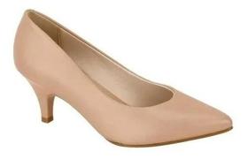 Sapato Scarpin Salto Baixo 4,5 Cm Beira Rio Novo 4076150