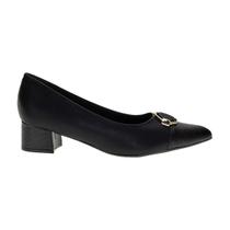 Sapato Scarpin Salto Bloco Feminino Piccadilly