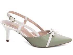 Sapato Scarpin Salto Médio Baixo Bico Fino Feminino 6cm EMILY ONLINE Sapato Scarpin Salto Médio Baixo Bico Fino Feminino 6cm EMILY ONLINE
